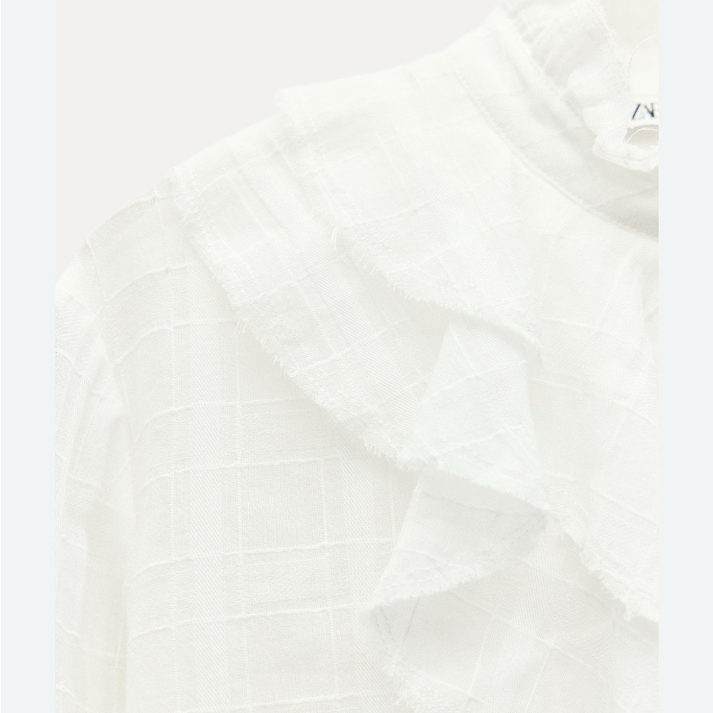 Zara blouse with ruffles 5235/241 - Picture 3 of 9